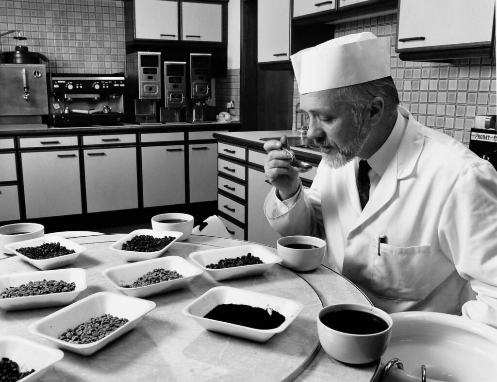coffee tasting from the beginning of MAtthew Algies coffee journey