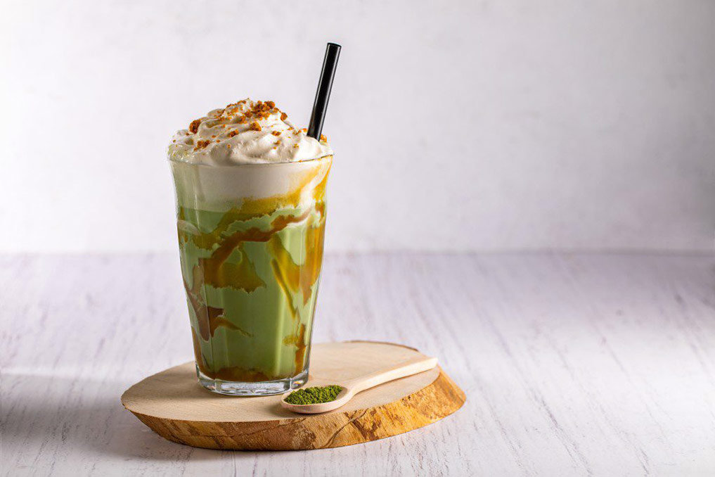Match and Biscoffe Frappe
