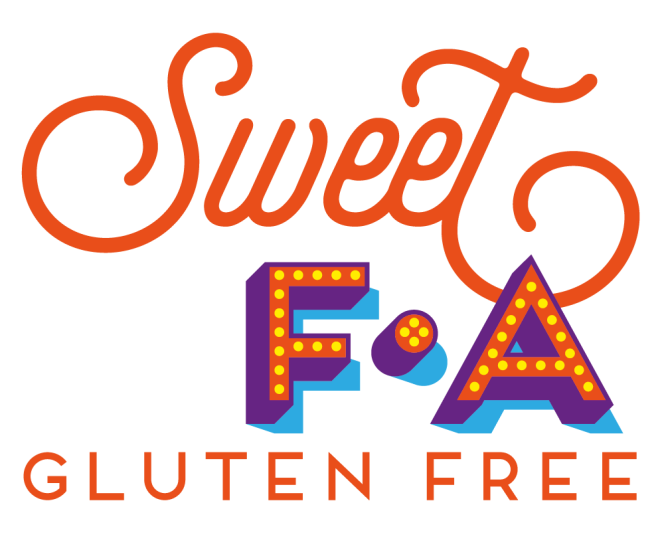 Sweet FA Gluten Free biscuits logo