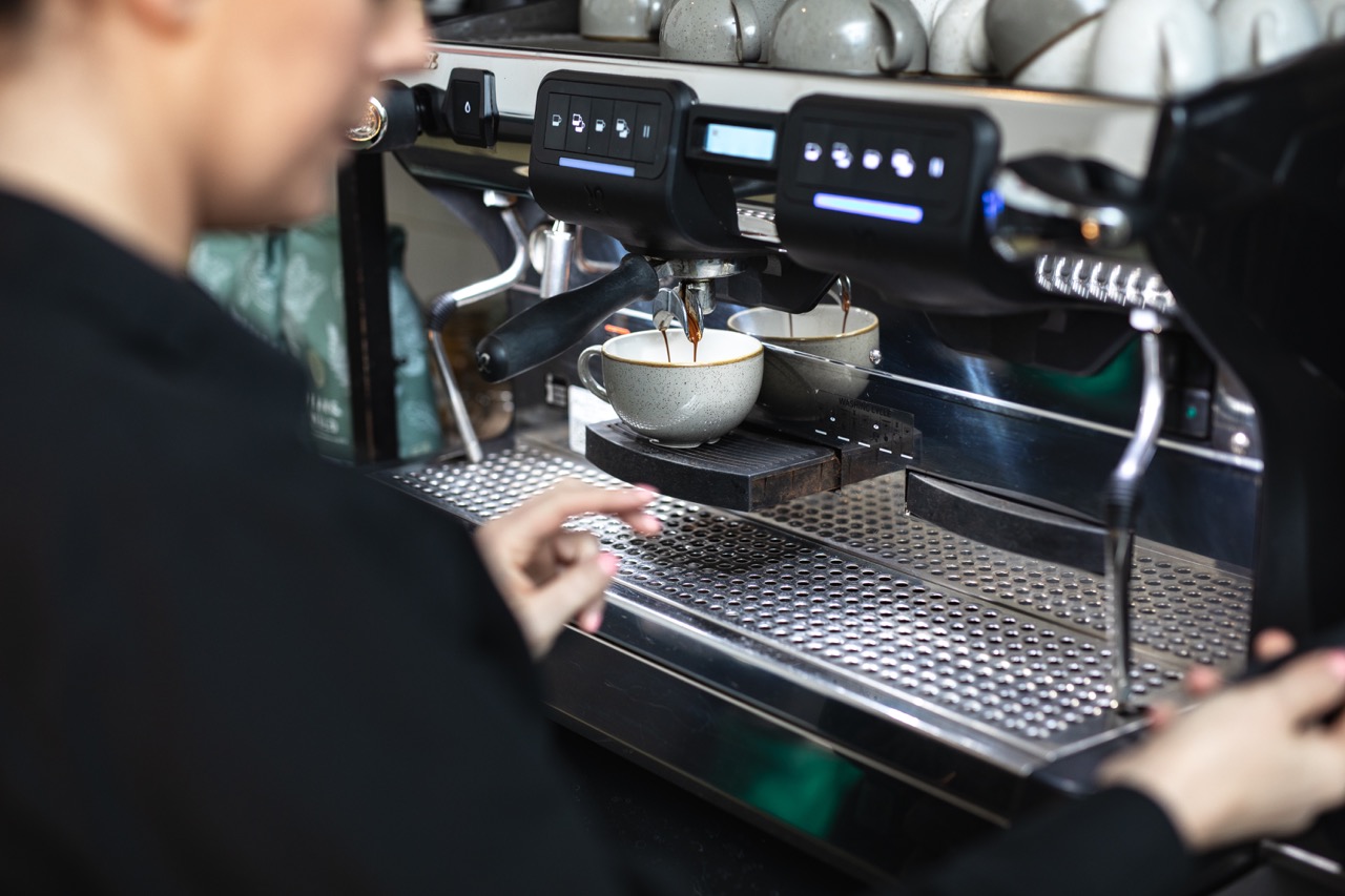 Image of Rancilio classe 7 Tall coffee machine