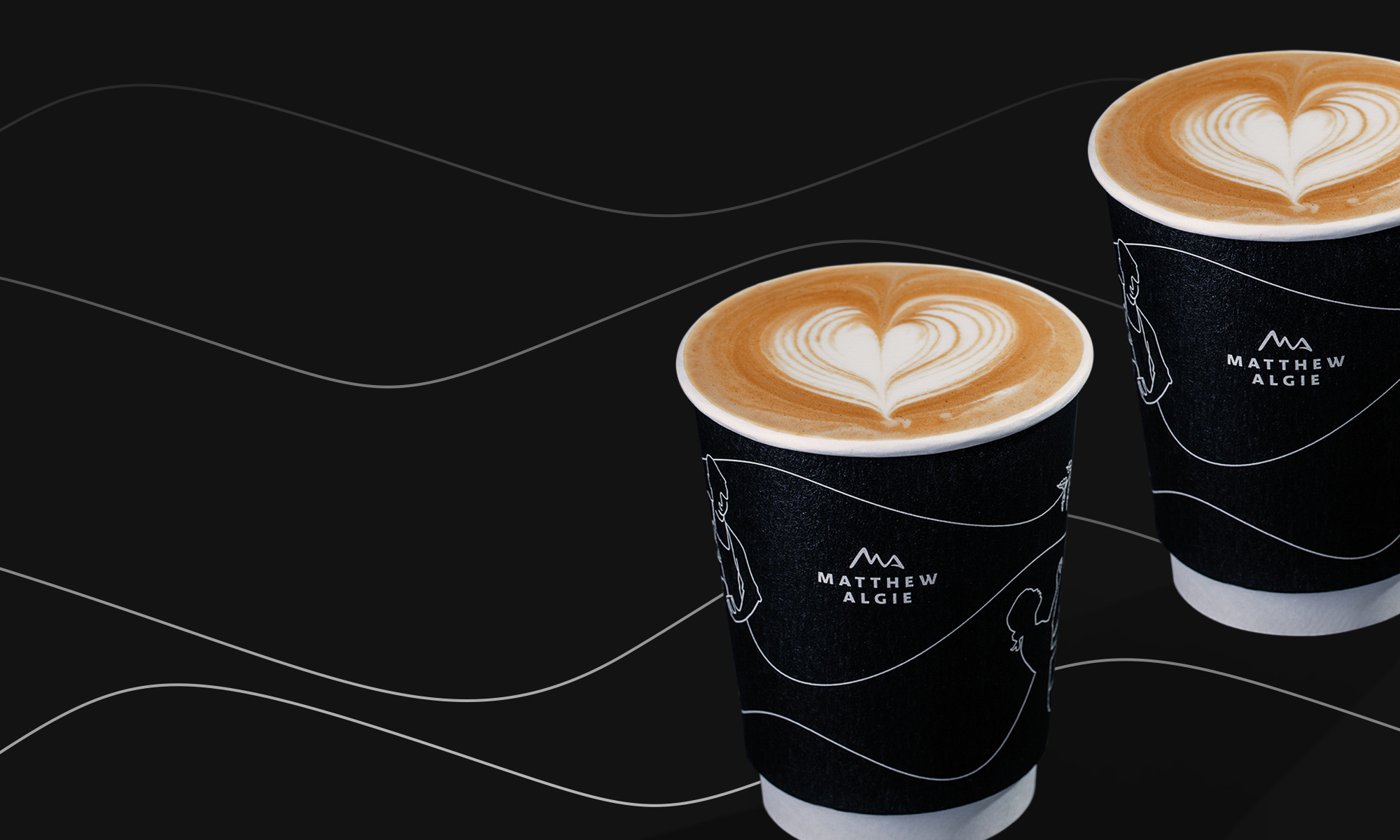 Matthew Algie takeaway coffee cups